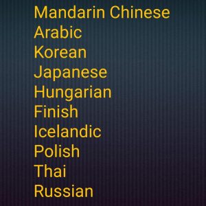 most difficult languages to learn